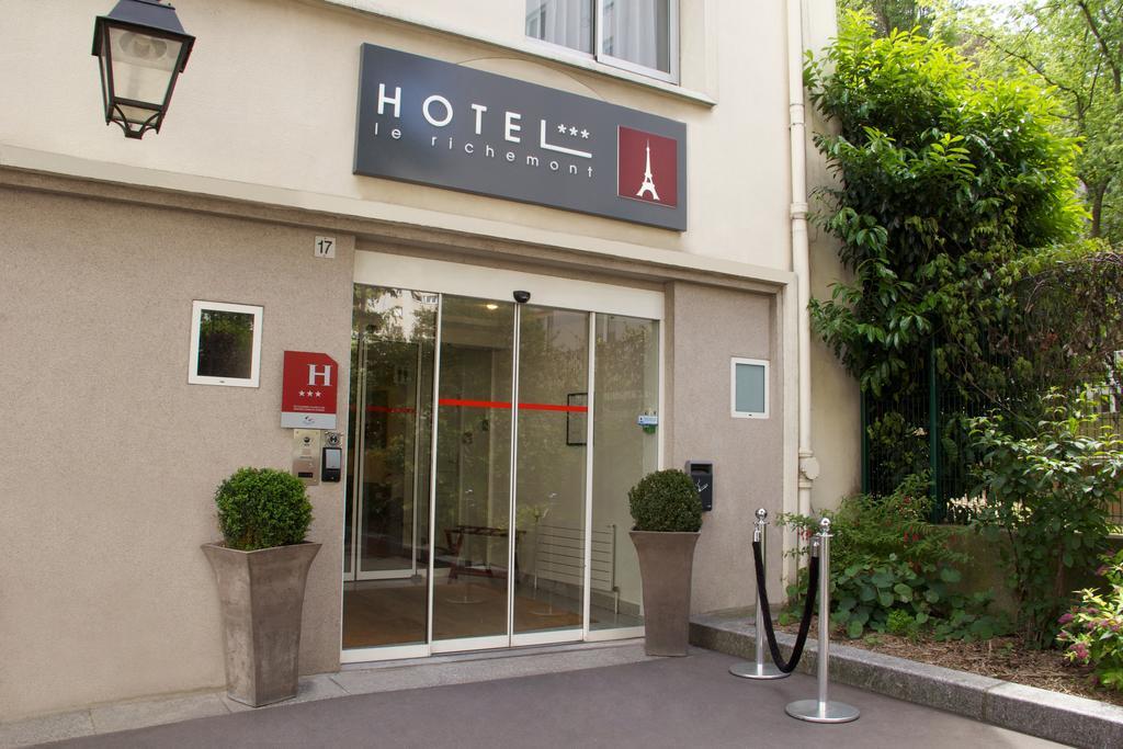 פריז Hotel Le Richemont מראה חיצוני תמונה
